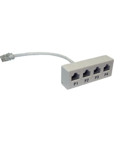 Y-адаптер 4 параллельных порта TWT TWT-Y-1P4 в Северске Проходные адаптеры Pintop.ru