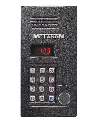 Блок вызова домофона Метаком MK2012-RFEV в Северске Блоки вызова многоабонентные Pintop.ru