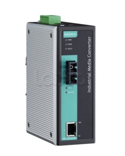 Медиаконвертер Ethernet 10/100BaseTX в 100BaseFX (SC) Moxa IMC-101-S-SC-T в Северске Дополнительное оборудование для ОПС Pintop.ru