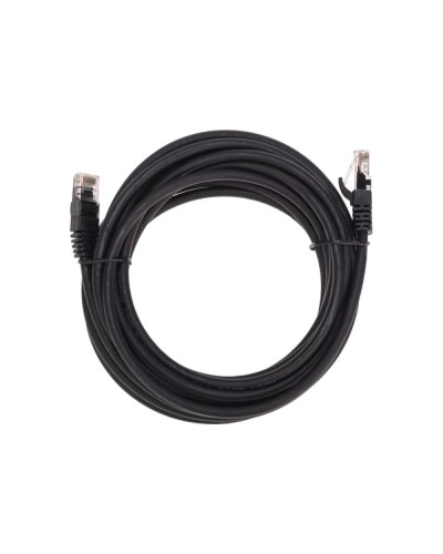 Патч-корд U/UTP, CAT 6, RJ45-RJ45, 26AWG, LSZH, черный, 5м REXANT 02-0292-5 в Северске Патчкорды (медные) Pintop.ru