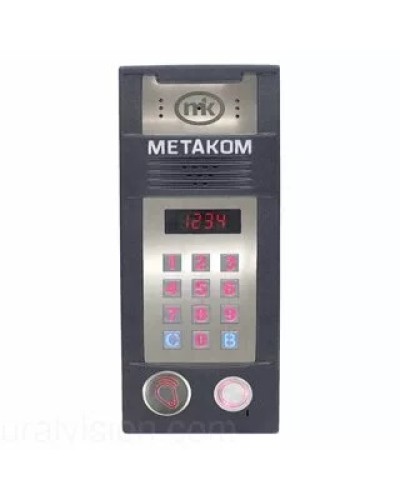 Многоабонентый антивандальный блок вызова со встроенной видеокамерой Метаком MК2018-RFMFV в Северске Блоки вызова многоабонентные Pintop.ru