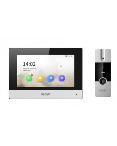 Комплект гибридного видеодомофона iFlow F-VI-5342H в Северске Комплекты домофонов Pintop.ru