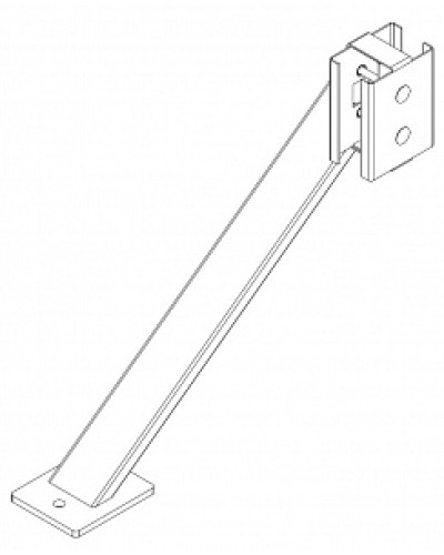 Упор PERCo-MB-16.9 в Северске Дополнительное оборудование для СКУД Pintop.ru
