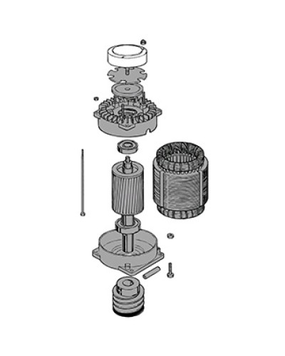 Электродвигатель C-BY Came 119RIC036 в Северске Запчасти для шлагбаумов и автоматики Pintop.ru
