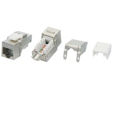 Вставка Hyperline (KJ9-8P8C-C5e-90-SH-F-WH)