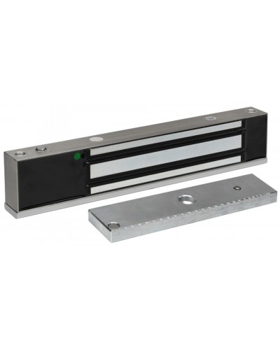 Smartec ST-EL323DLW-SS - Электромагнитный замок, уличное исполнение, СИД, датчик положения двери, IP68, нержавеющая сталь, усилие 320-340 кг. в Северске Электромагнитные замки Pintop.ru