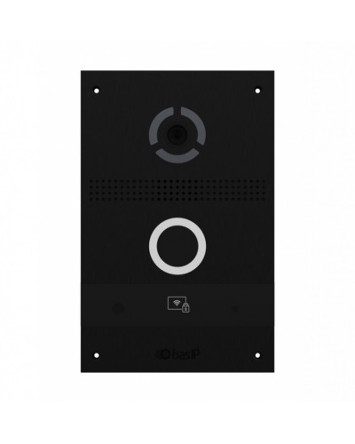 Панель вызывная индивидуальная BAS-IP AV-08FB BLACK в Северске Вызывные видеопанели малоабонентные Pintop.ru
