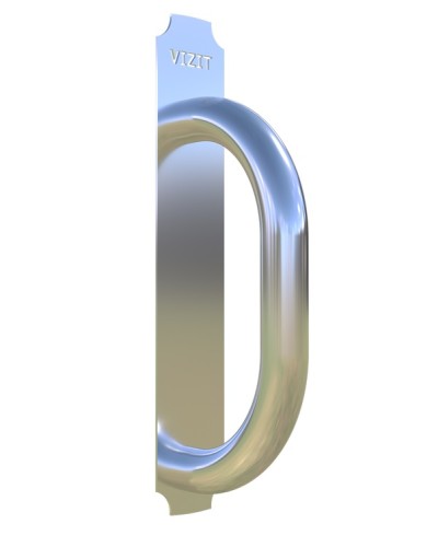 Дверная ручка наружная с декоративной накладкой Vizit PC-101-VIZIT в Северске Аксессуары для многоабонентных систем Pintop.ru