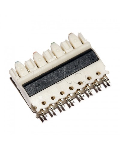 Модуль 110 типа 4-х парный Cabeus CB-4P в Северске Кроссовое оборудование тип 110 Pintop.ru