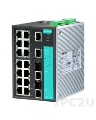 Коммутатор управляемый промышленный 18-портовыйMoxa EDS-518A в Северске Коммутаторы Pintop.ru