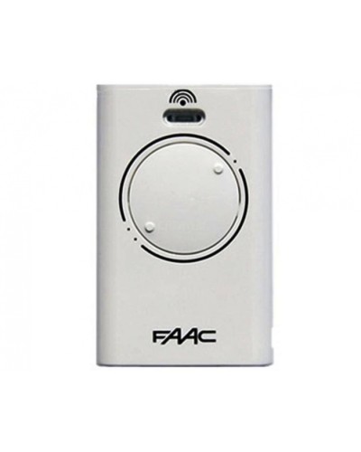 Брелок-передатчик 2-канальный Faac 787007 (белый) в Северске Устройства радиоуправления для шлагбаумов и автоматики Pintop.ru