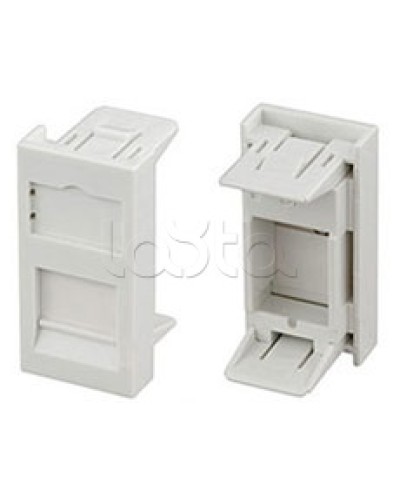 Вставка для 1 модуля формата Keystone Jack Hyperline SIP2-1K-M45-22.5 в Северске Модули Keystone Pintop.ru