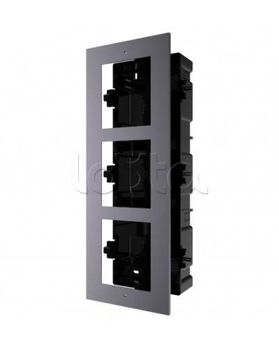 Рамка для врезного монтажа на 3 модуля CTV-IP-UF3F в Северске Аксессуары для IP домофонов Pintop.ru