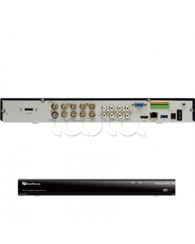 Видеорегистратор 8-канальный EverFocus VANGUARD II 8x4H в Северске Видеорегистраторы гибридные Pintop.ru