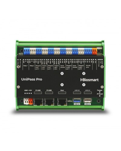 Контроллер управления доступом в бесконтактных СКУД и системах учета рабочего времени по венам ладони и RFID-картамBioSmart UniPass Pro в Северске Контроллеры Pintop.ru