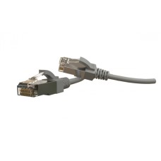 Патч-корд S/FTP Hyperline (PC-LPT-SFTP-RJ45-RJ45-C6-3M-LSZH-GY)