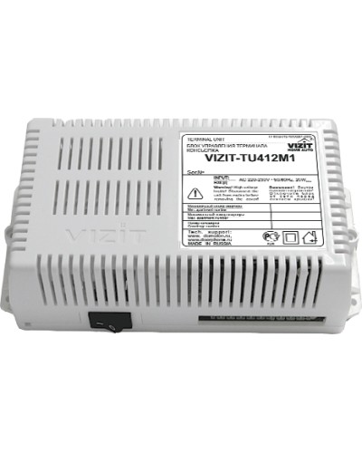 Блок управления терминала консьержа Vizit-TU412M1 в Северске Блоки управления многоабонентные Pintop.ru