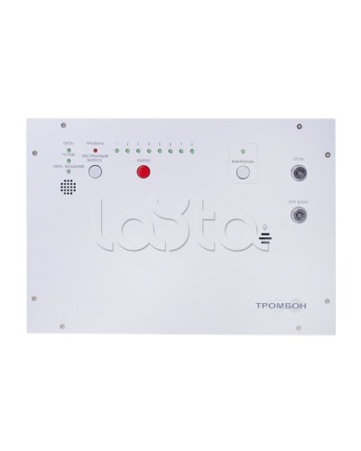 Блок оповещения Тромбон IP-БО8 в Северске Системы оповещения и управления эвакуацией Pintop.ru