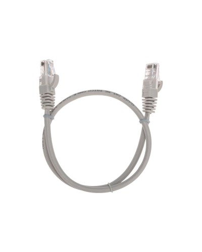 Патч-корд U/UTP, CAT 5e, RJ45-RJ45, 26AWG, LSZH, серый, 0,5м REXANT 02-0100-05 в Северске Патчкорды (медные) Pintop.ru