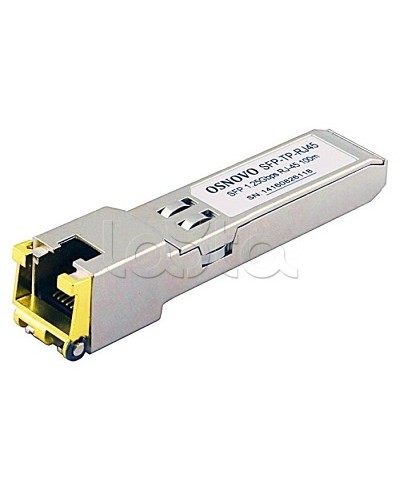 Медный SFP модуль OSNOVO SFP-TP-RJ45(1G) в Северске Модули SFP/XFP/GBIC Pintop.ru