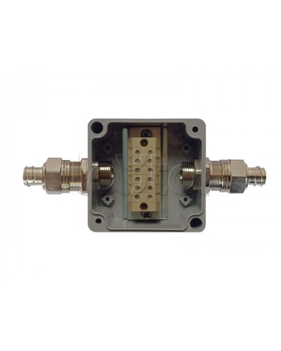 G366 А МВ (ввод провода в металлорукаве Ду10) К АЯКС IP66/IP65, 82x80x55 Магнито-контакт в Северске Распределительные коробки Pintop.ru