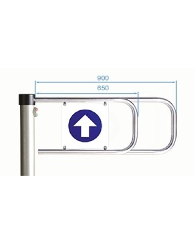 Створки для калитки PERCo-ASG-650 в Северске Калитки Pintop.ru