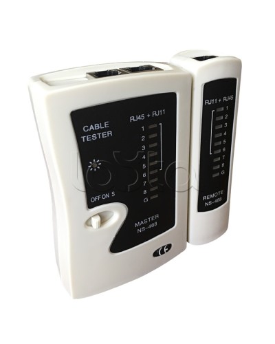 Тестер Кабеля RJ-45+RJ-11 (HT-C004) (TL-468) REXANT 12-1006 в Северске Тестеры для систем видеонаблюдения Pintop.ru