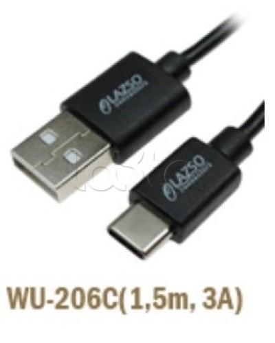 Кабель для передачи данных и зарядки LazsoWU-206C(1,5m, 3А) в Северске Оборудование для видеонаблюдения Pintop.ru