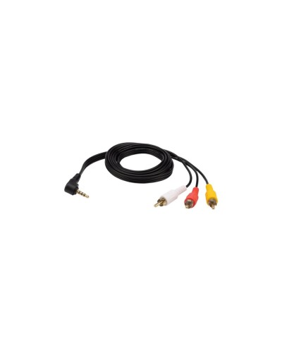 Шнур 3.5мм 4C Plug - 3 RCA Plug 1.5 м (GOLD) REXANT (17-4412-4) в Северске Патч-корды и пигтейлы Pintop.ru