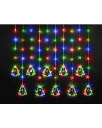 Гирлянда Navigator 95 009 NGF-D034-03 (бахрома елки и фигурки RGBY 3*0.6м IP20) в Северске Источники света(Лампы) Pintop.ru