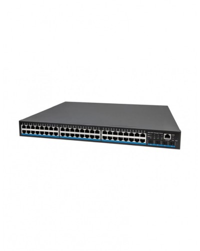 Управляемый L2 PoE коммутатор Gigabit Ethernet на 48 RJ45 PoE + 4 x GE SFP порта NST NS-SW-48G4G-PL в Северске Коммутаторы Pintop.ru