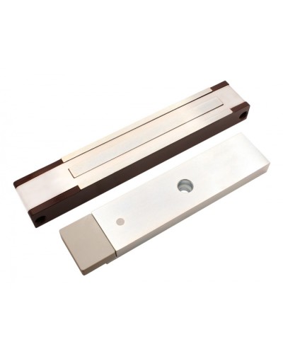 Электромагнитный замок с датчиком состояния двери ALeko ALM-300P (24В коричневый) в Северске Электромагнитные замки Pintop.ru