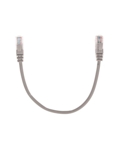 Патч-корд U/UTP, CAT 5e, RJ45-RJ45, 26AWG, LSZH, серый, 0,3м REXANT 02-0100-03 в Северске Патчкорды (медные) Pintop.ru