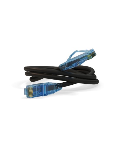Патч-корд U/UTP Hyperline PC-LPM-UTP-RJ45-RJ45-C6-15M-LSZH-BK в Северске Патчкорды (медные) Pintop.ru