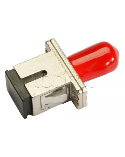 Соединитель проходной ST-SC, MM(для многомодового кабеля), simplex Cabeus ST-SC-MM в Северске Проходные адаптеры и розетки оптические Pintop.ru