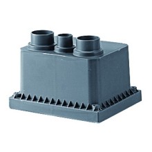 Колодец переходной смотровой 225x175x145 с крышкой для двустенных труб DKC (025001)