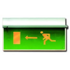 Оповещатель пожарный световой с встроенным аккумулятором Ирсэт-Центр БЛИК-РП "Человек в дверь влево"