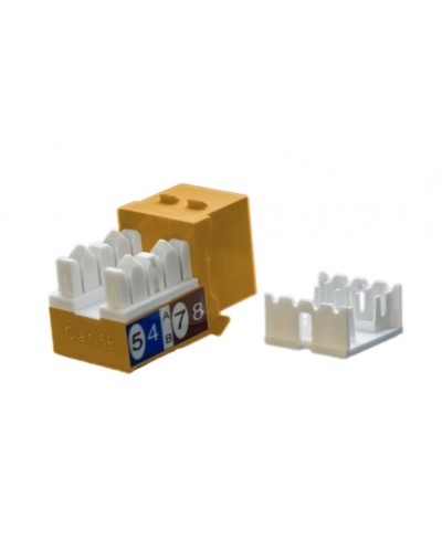 Вставка Hyperline (KJ9-8P8C-C5e-90-OR) в Северске Коннекторы Pintop.ru