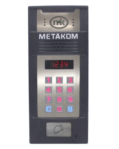 Многоабонентый антивандальный блок вызова со встроенной видеокамерой Метаком MК2018-RFiV в Северске Блоки вызова многоабонентные Pintop.ru
