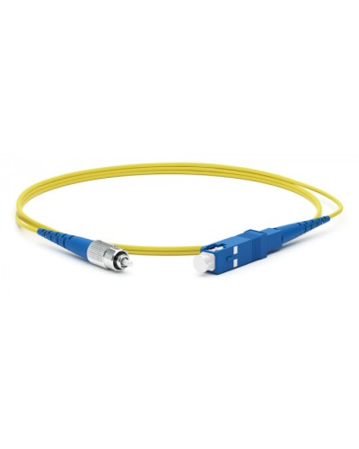 Патч-корд волоконно-оптический Hyperline FC-S2-9-FC/UR-FC/UR-H-20M-LSZH-YL в Северске Патч-корды оптические Pintop.ru