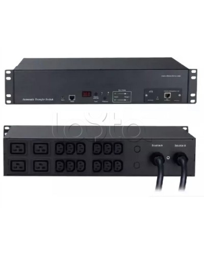 Блок распределения питания Hyperline ATS-R-228H1622-Intelligent в Северске Блоки розеток Pintop.ru