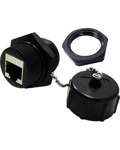 Модуль соединительный индустриальный, IP67, экранированный, кат.6 LANMASTER LAN-KCP45S6-WP в Северске Проходные адаптеры Pintop.ru