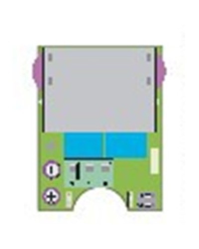 Плата RX DTA01 DBS01 Came 119RIR249 в Северске Запчасти для шлагбаумов и автоматики Pintop.ru