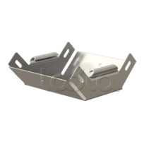 Угол 90° вертикальный внутренний Hyperline RST-VIA90-100-80-0,8-SZ