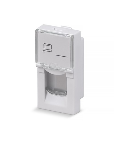 Вставка 45x22,5 (Mosaic) для 1 модуля формата Keystone Jack Cabeus (FP-L-22,5-1M) в Северске Модули Keystone Pintop.ru