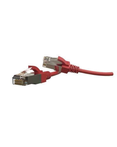 Патч-корд S/FTP Hyperline (PC-LPT-SFTP-RJ45-RJ45-C6-1M-LSZH-RD) в Северске Патчкорды (медные) Pintop.ru