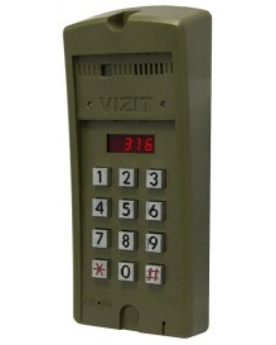 Блок вызова для совместной работы с БУД-302 Vizit БВД-316R в Северске Блоки вызова многоабонентные Pintop.ru