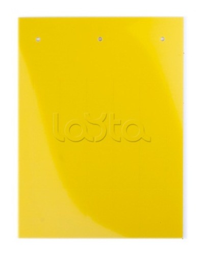 Табличка полужесткая. Установка в держатель. Для маркировки модульного оборудования. ПВХ-0,5. Желтый DKC TAS35 в Северске Аксессуары для лотков Pintop.ru