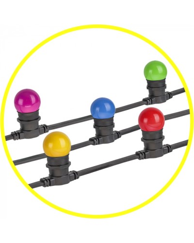 Гирлянда Navigator 93 661 NGF-001-01 (белтлайт 10 5м Е27 черный) в Северске Источники света(Лампы) Pintop.ru