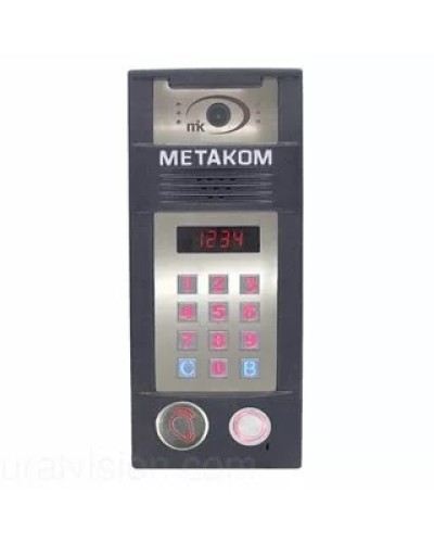 Многоабонентый антивандальный блок вызова со встроенной гибридной видеокамерой Метаком MК2018-TMRFVH в Северске Блоки вызова многоабонентные Pintop.ru
